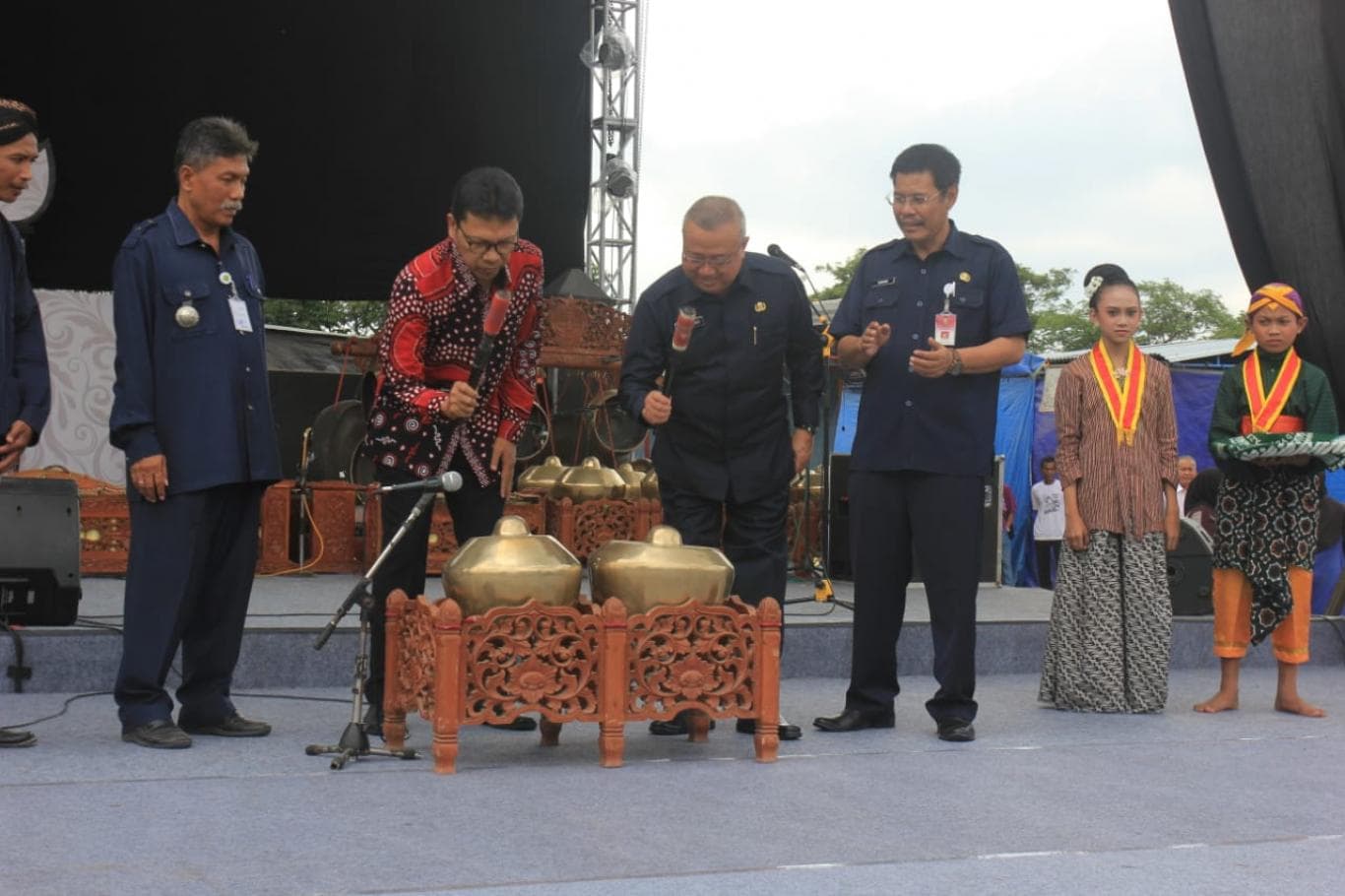 Pembukaan Festival Budaya Triwidadi